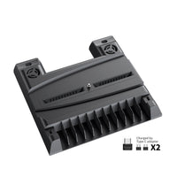 HKM-082515 PS5 Multi-Function Charging Dock with Cooling Fan and Game Storage for CFI-1000A/B