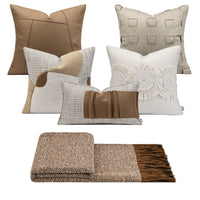 HKM-082579 Cotton Down Cushion Cover in Various Sizes and Colors