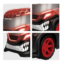 HKM-082707 Grimace Angry Remote Control Spray Truck Toy with Light - 6 Channels, Indoor/Outdoor Use, for Ages 5 and Up