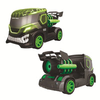 HKM-082707 Grimace Angry Remote Control Spray Truck Toy with Light - 6 Channels, Indoor/Outdoor Use, for Ages 5 and Up