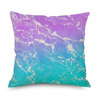HKM-082835 Geometric Print Linen Cushion Cover - Modern and Simple Design, 45x45CM