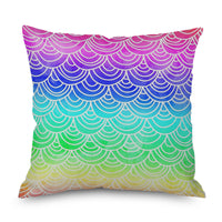 HKM-082835 Geometric Print Linen Cushion Cover - Modern and Simple Design, 45x45CM