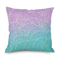 HKM-082835 Geometric Print Linen Cushion Cover - Modern and Simple Design, 45x45CM