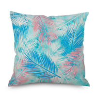 HKM-082835 Geometric Print Linen Cushion Cover - Modern and Simple Design, 45x45CM