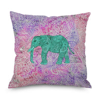 HKM-082835 Geometric Print Linen Cushion Cover - Modern and Simple Design, 45x45CM