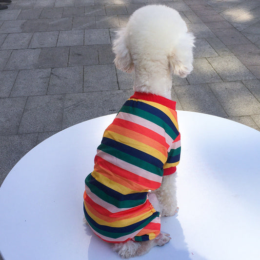 HKM-082899 Cozy Cotton Four-Legged Pet Clothing in Various Sizes