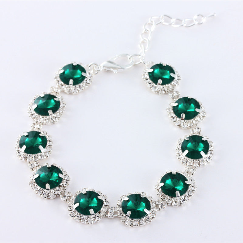 HKM-082963 Rhinestone Dog Necklace in Various Colors with Adjustable Length