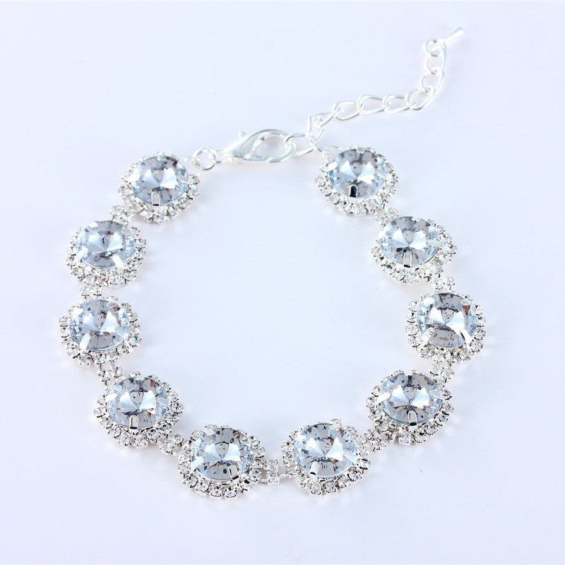 HKM-082963 Rhinestone Dog Necklace in Various Colors with Adjustable Length
