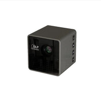 HKM-083155 Wireless Mini Projector with Built-in WiFi, DLP Display, 640x360 Resolution, LED Lamp, Compact Design