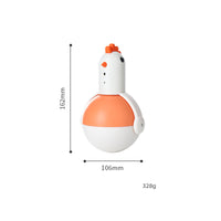 HKM-083283 Interactive Electric Cat Toy with Infrared Light, Squeaker, and Self-Balancing Movement