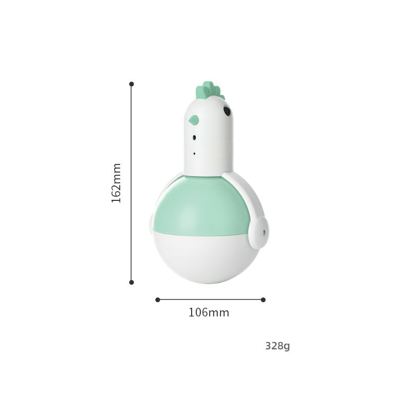 HKM-083283 Interactive Electric Cat Toy with Infrared Light, Squeaker, and Self-Balancing Movement