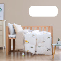 HKM-083283 Pure Cotton Baby Quilts with Polyester Fiber Filling – Winter Warmth for Children Under 6 Years (Various Designs)