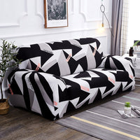 HKM-083347 Stretch Printed Sofa Cover in Various Sizes for Living Room Comfort