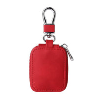 HKM-083347 Universal Faux Leather Headphones Clamshell Protective Case - Solid Color Design