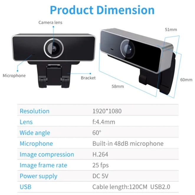 HKM-083795 High-Resolution Computer Network Camera for Clear Surveillance and Monitoring