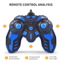 HKM-083859 Double-Sided 360° Rotation Stunt RC Car with Rechargeable Remote Control - Indoor/Outdoor Fun