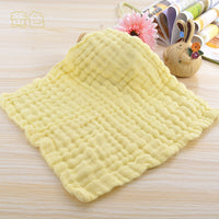 HKM-083859 Six-Layer Cotton Gauze Seersucker Infant Towel - Soft and Quick-Drying, 11s-15s Water Absorption, Multiple Colors Available