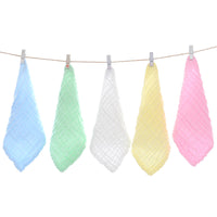 HKM-083859 Six-Layer Cotton Gauze Seersucker Infant Towel - Soft and Quick-Drying, 11s-15s Water Absorption, Multiple Colors Available