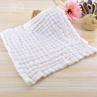 HKM-083859 Six-Layer Cotton Gauze Seersucker Infant Towel - Soft and Quick-Drying, 11s-15s Water Absorption, Multiple Colors Available