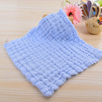 HKM-083859 Six-Layer Cotton Gauze Seersucker Infant Towel - Soft and Quick-Drying, 11s-15s Water Absorption, Multiple Colors Available