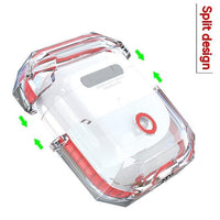 HKM-083987 Transparent Drop-Resistant Headphone Protection Cover for AirPods - Multiple Colors Available