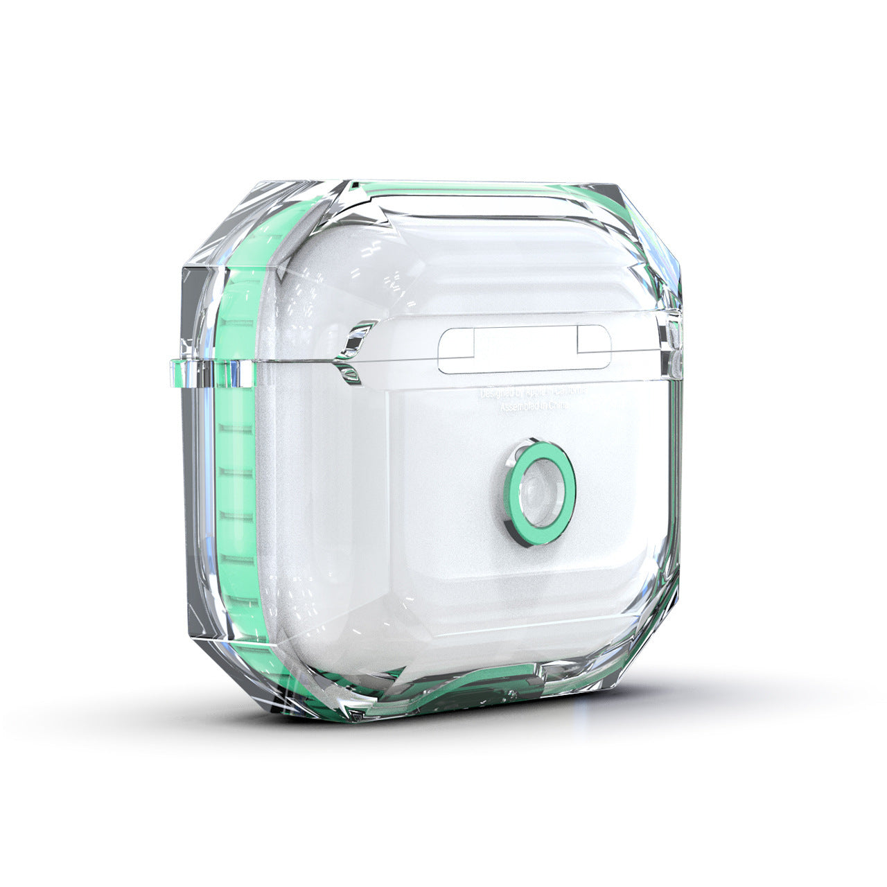 HKM-083987 Transparent Drop-Resistant Headphone Protection Cover for AirPods - Multiple Colors Available