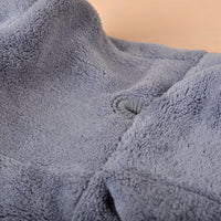 HKM-084051 Cozy Coral Fleece Bear Costume for Four-Legged Pets