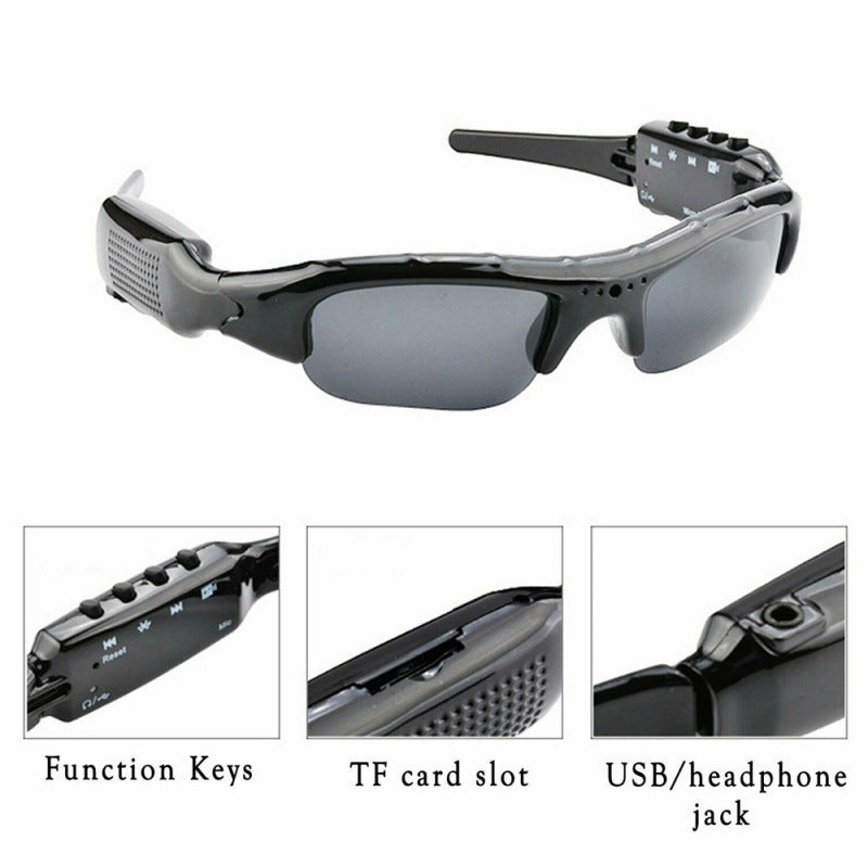HKM-084115 1080P HD Eyewear Camera with Polarized Lenses and 10x Optical Zoom