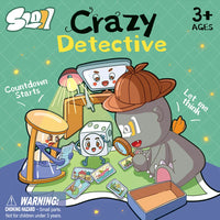 HKM-084179 Interactive Detective Card Game for Kids - Educational Fun for 3+ Years
