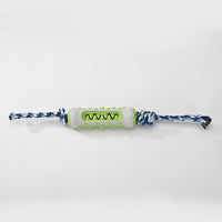 HKM-084243 Durable TPR Dog Tug-of-War Rope Toy with Ball for Small and Large Dogs