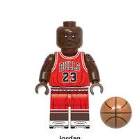HKM-084435 Basketball Stars Building Block Set - Mini Action Figures for Creative Play and Education
