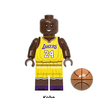HKM-084435 Basketball Stars Building Block Set - Mini Action Figures for Creative Play and Education