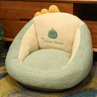 HKM-084499 Cartoon Animal Soft Rubber Cushions for Sofa, Balcony, Office, or Bedroom - Multiple Designs