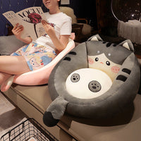 HKM-084499 Cartoon Animal Soft Rubber Cushions for Sofa, Balcony, Office, or Bedroom - Multiple Designs