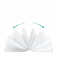 HKM-084499 Folding Dual Wireless Magnetic Charger Compatible with iPhone Models, Type-C Input, 15W Output