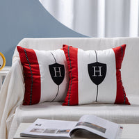 HKM-084755 Flamingo Rich Velvet Pillow with PP Cotton Filling, Nordic Style, 45x45CM