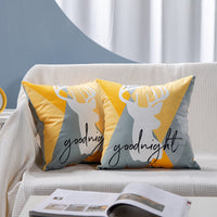 HKM-084755 Flamingo Rich Velvet Pillow with PP Cotton Filling, Nordic Style, 45x45CM
