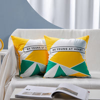 HKM-084755 Flamingo Rich Velvet Pillow with PP Cotton Filling, Nordic Style, 45x45CM