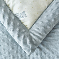 HKM-084755 Washed Cotton Beanie Blanket - Winter Quilt in Various Colors & Sizes