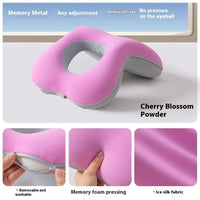 HKM-084883 Adjustable Memory Foam Pillow for Office and Afternoon Naps, 18*29*5 cm & 19*26*18 cm