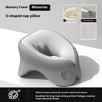 HKM-084883 Adjustable Memory Foam Pillow for Office and Afternoon Naps, 18*29*5 cm & 19*26*18 cm