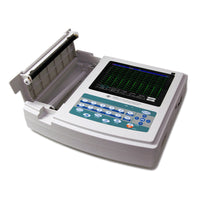 HKM-085267 12-Channel Electrocardiograph with Touchscreen, Dual Print Modes, and Multi-Language Support for ECG Monitoring