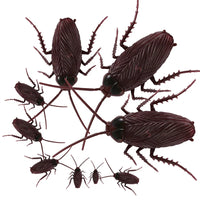 HKM-085331 Electric Lifelike Crawling Cockroach Prank Toy for Kids and Pets - Realistic Simulation Sound and Movement