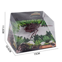 HKM-085331 Electric Lifelike Crawling Cockroach Prank Toy for Kids and Pets - Realistic Simulation Sound and Movement