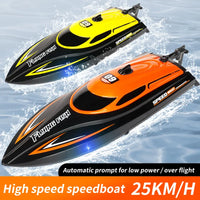 HKM-085587 2.4GHz Remote Controlled High-Speed Racing Boat with 180° Flip – Ideal for Pools and Lakes