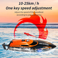HKM-085587 2.4GHz Remote Controlled High-Speed Racing Boat with 180° Flip – Ideal for Pools and Lakes