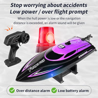 HKM-085587 2.4GHz Remote Controlled High-Speed Racing Boat with 180° Flip – Ideal for Pools and Lakes