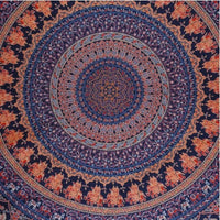 HKM-085587 Southeast Asian Style Indian Mandala Tapestry Rectangle - Machine Washable Chemical Fiber