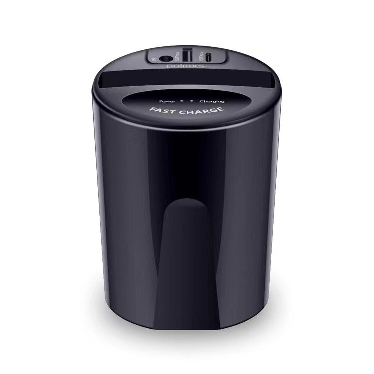 HKM-085651 Wireless Charging Cup Holder for Cars with Micro USB Interface