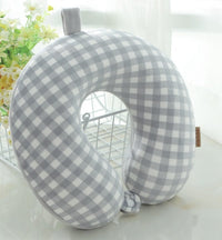 HKM-085971 Memory Foam Neck Pillow for Relaxation and Comfort - Adjustable Height 10.1-15cm, Polyester Fiber Filling, 30x28cm